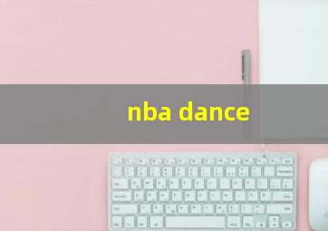 nba dance